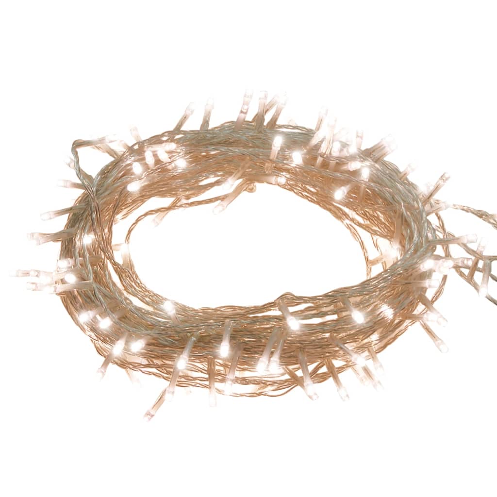 LED String with 400 LEDs Warm White 40 m PVC